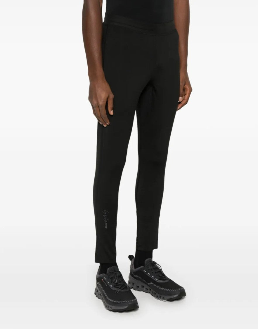 Y-3 Run Tights Logo Printed Running Leggings