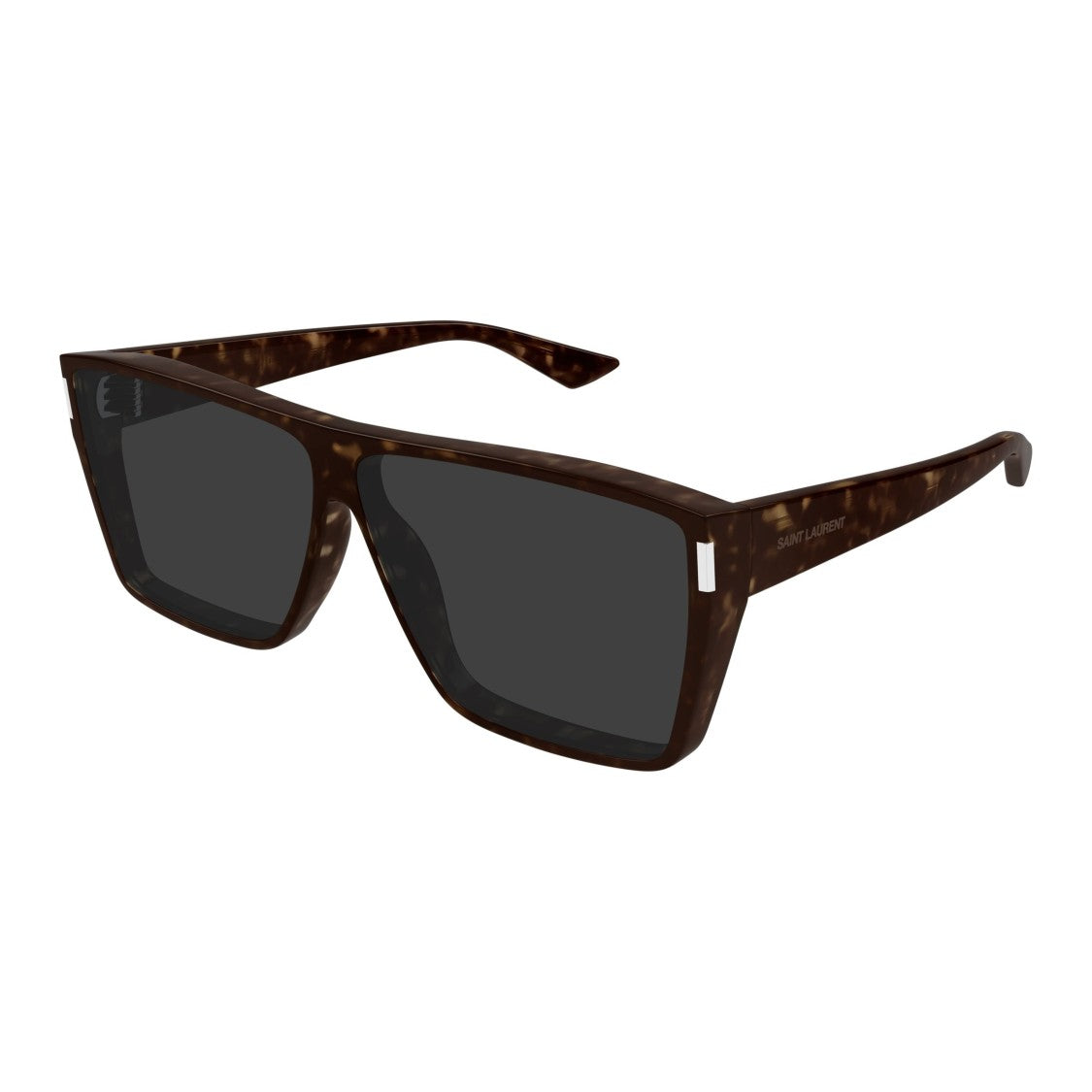 Saint Laurent Sl 756 Tortoiseshell Rectangular Frame Sunglasses