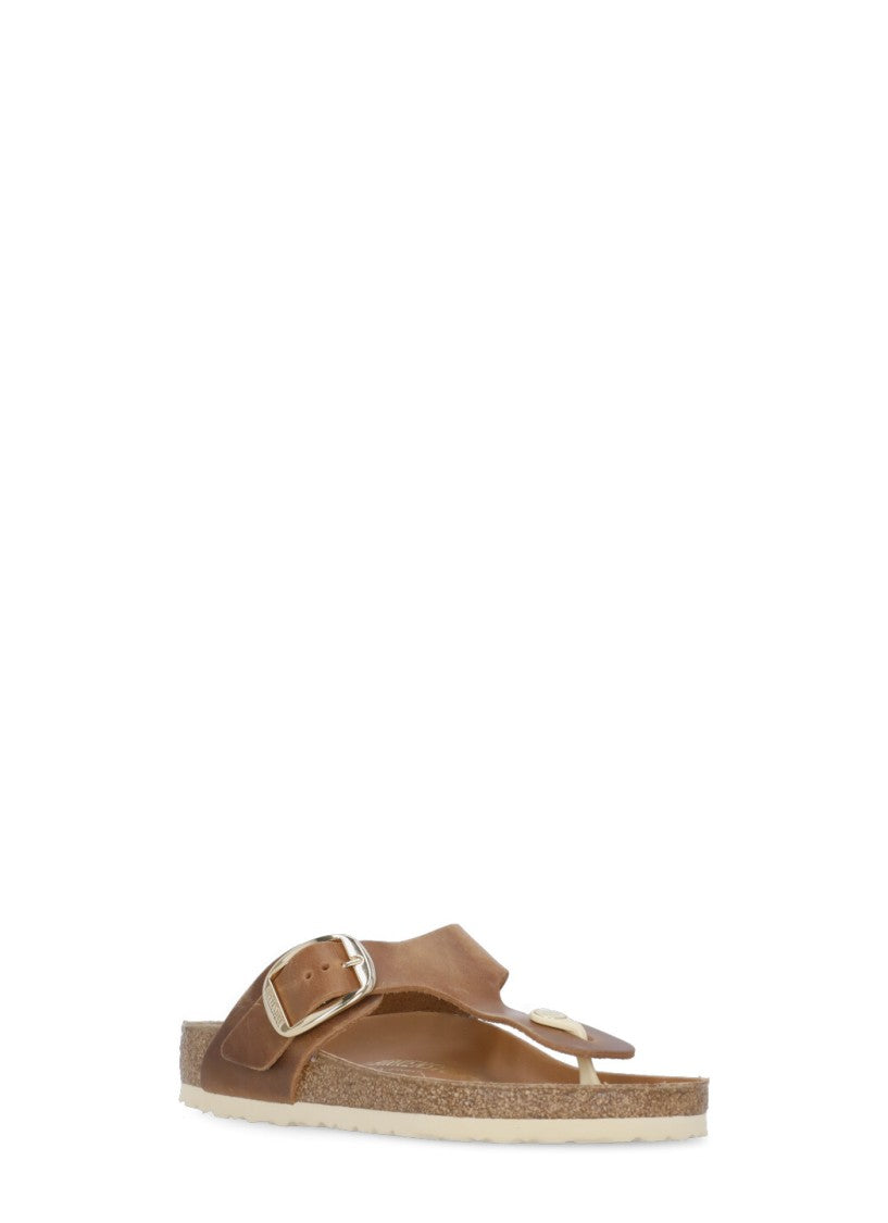 Birkenstock Brown Gizeh Big Buckle Sandals
