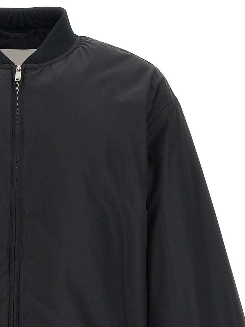 Jil Sander Quilted Black Blouson