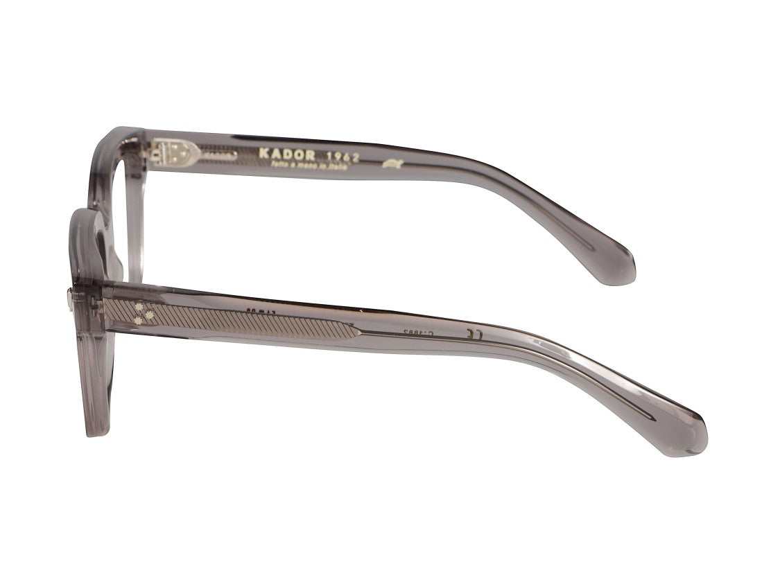 Kador Grey Kurt Oversized Square Eyeglasses