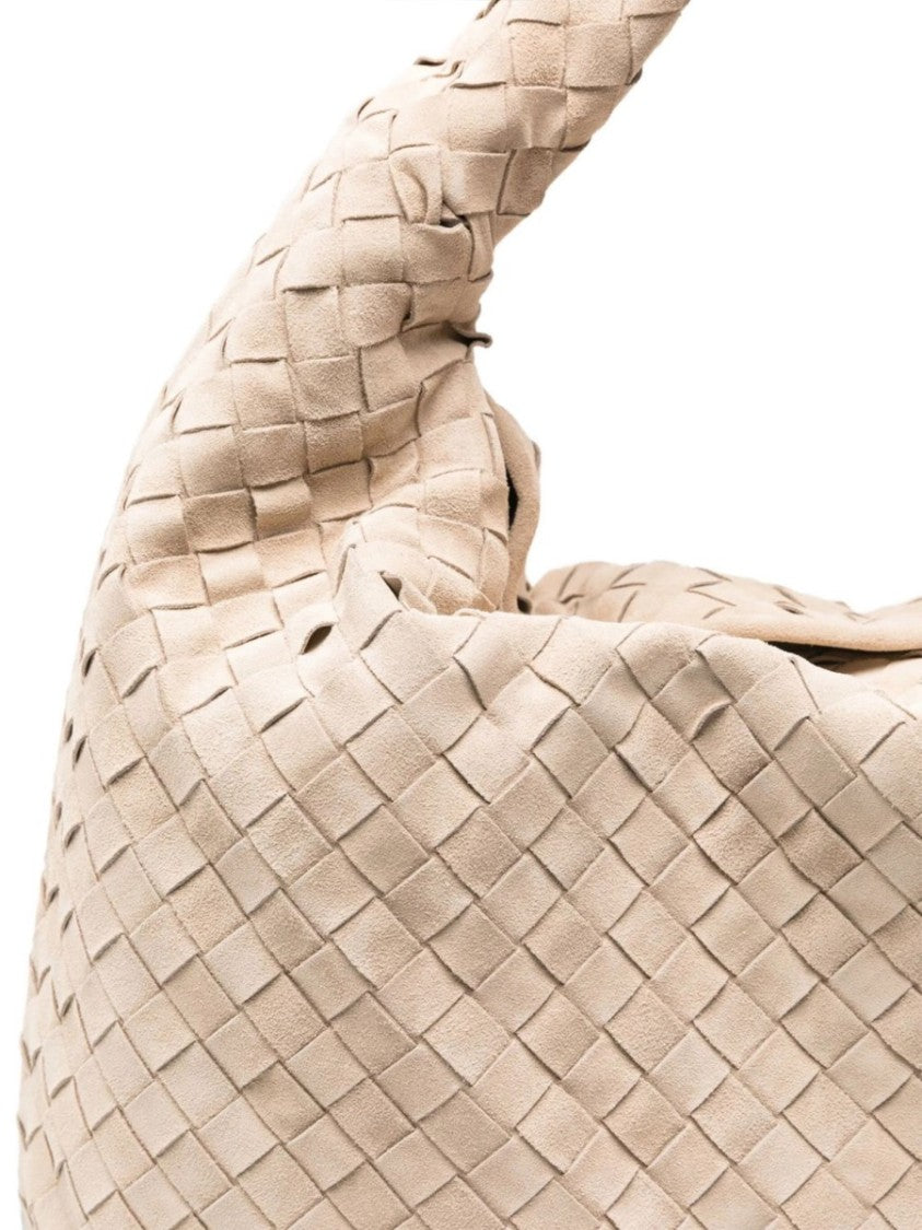 Bottega Veneta Spacious Soft-Structured Woven Leather Bag