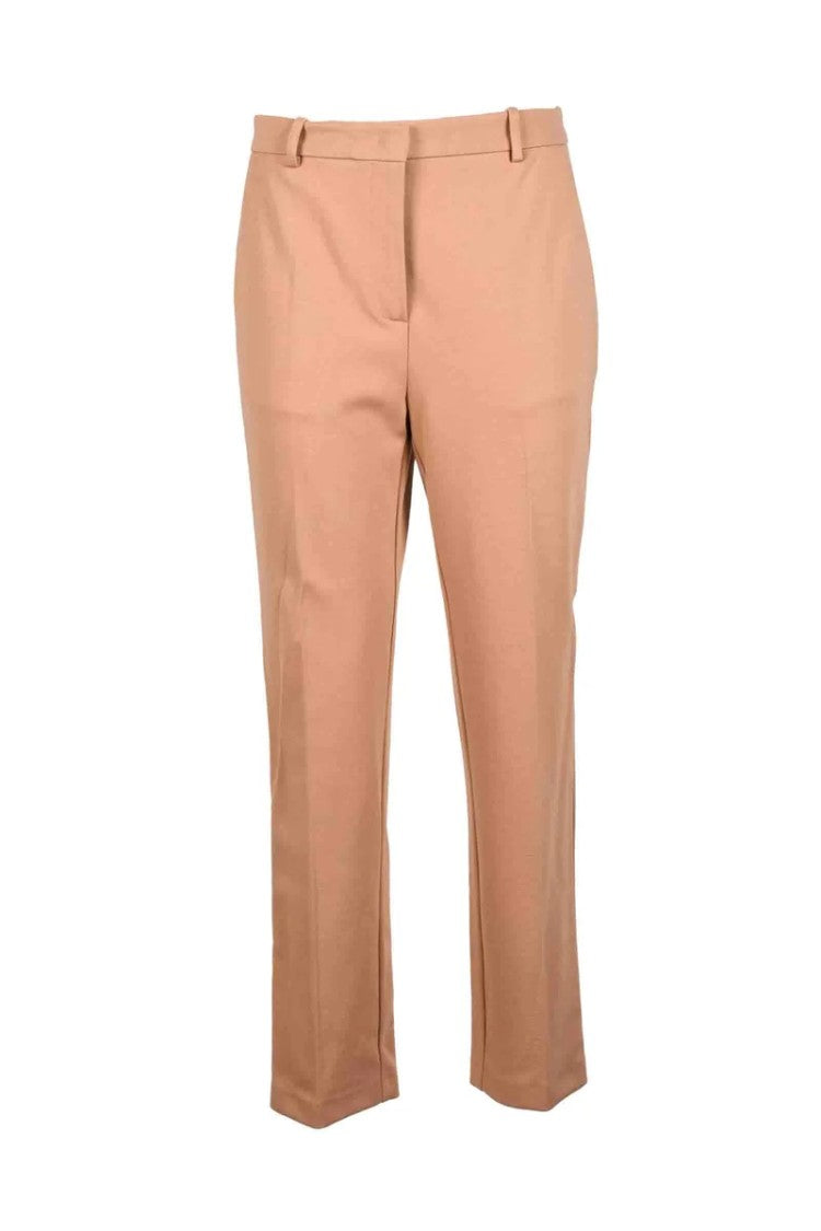 Pinko Straight Leg Trousers - Old Rose