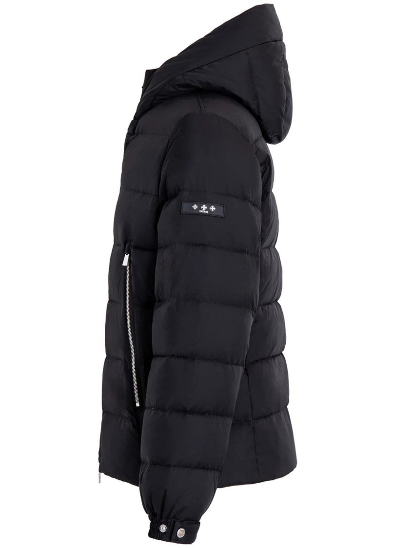 Tatras Cizio Horizontally Quilted Padded Jacket - Black