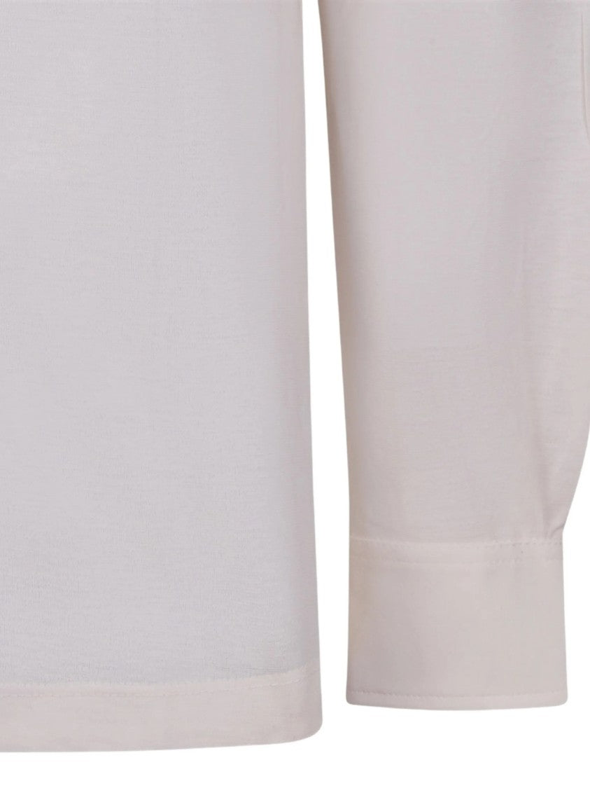 Kired White Capri Long-Sleeve Shirt