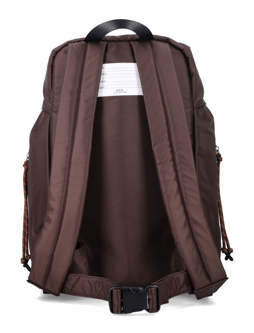 A.P.C. Brown Trek Technical Backpack