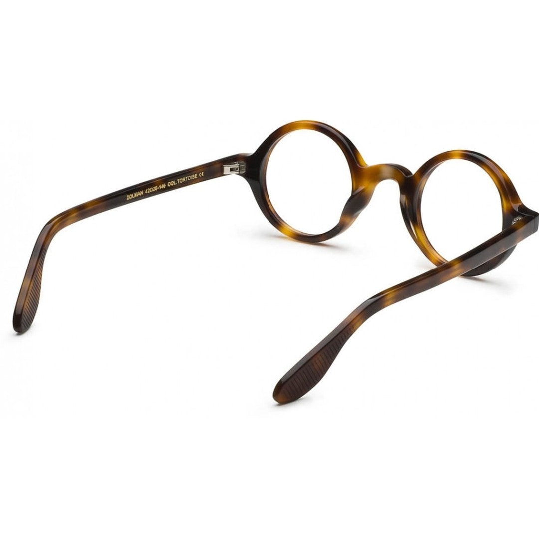 Moscot Tortoiseshell Or-Zol-O Keyhole Acetate Round Eyeglasses