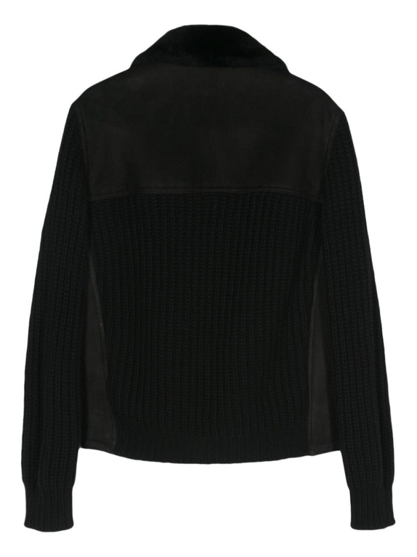 Tagliatore Wool Shearling Jacket