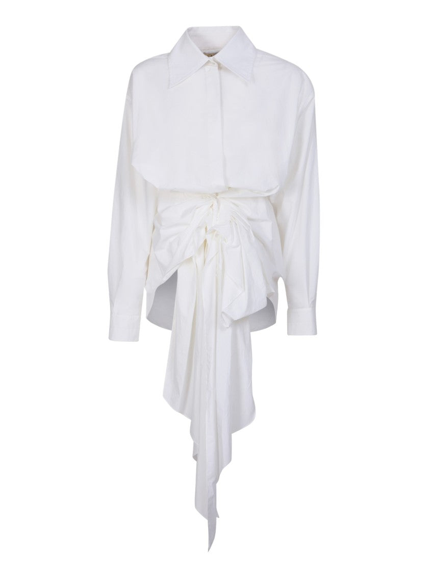 Quira White Oversized Shirt