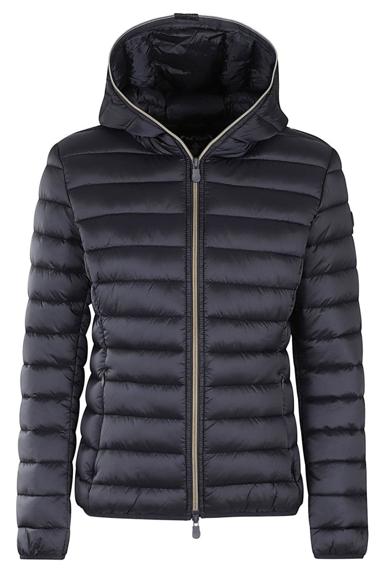 Save The Duck Blue Alexis Quilted Down Jacket