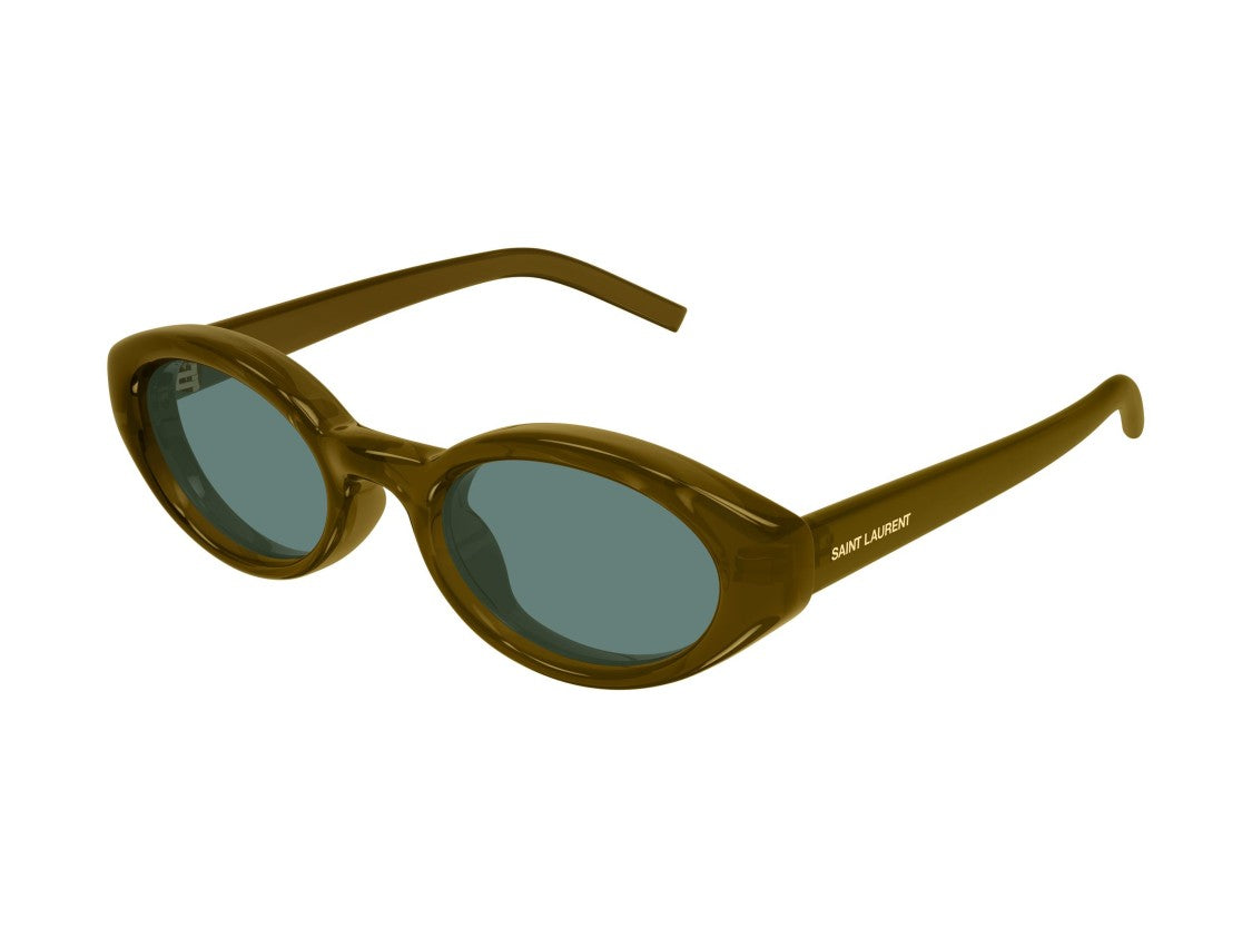 Saint Laurent Sl 567 Plump Glossy Bold Oversized Rounded Sunglasses