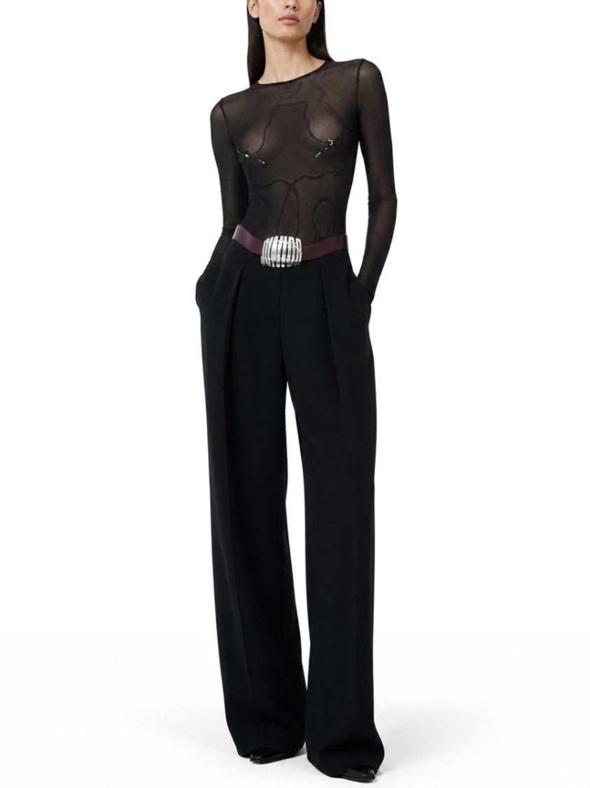 Jean Paul Gaultier Needles Polyamide Mesh T-Shirt