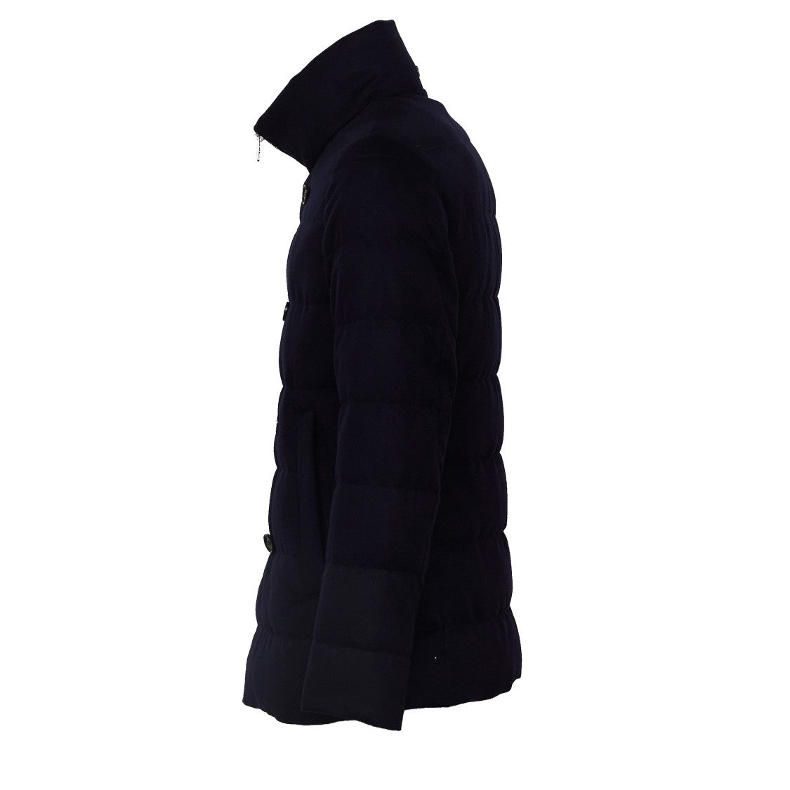Montecore Beauer Double-Breasted Quilted Wool-Silk Peacoat