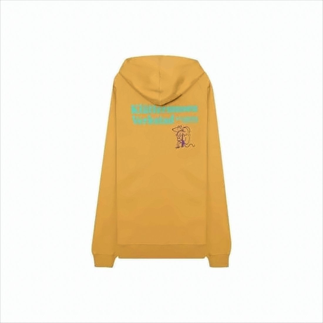 Klattermusen Relaxed Fit Long-Sleeve Hoodie With Playful Graphic Print