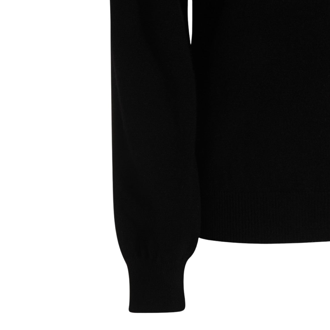 Malo Fitted Turtleneck Sweater With Ribbed Details