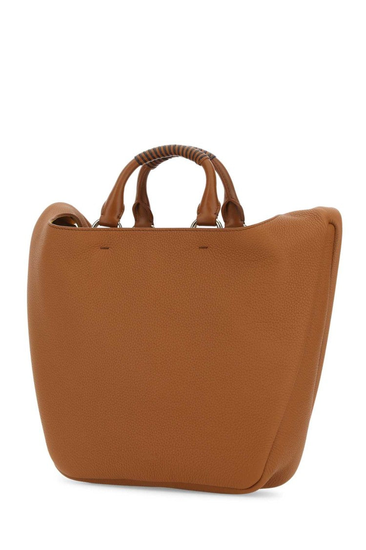 Chloé Caramel Leather Medium Deia Handbag