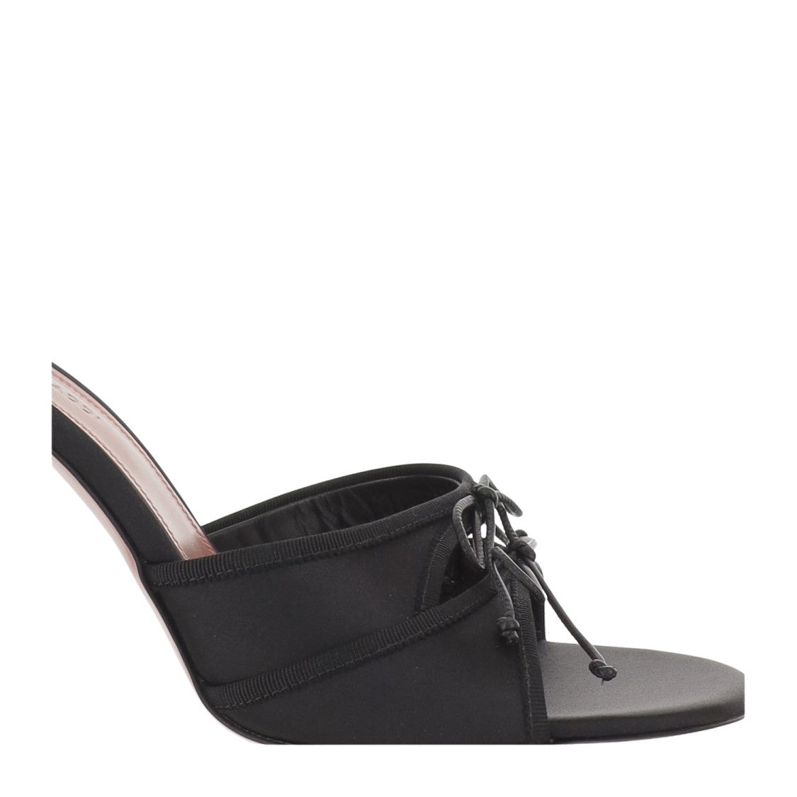 Amina Muaddi Eleonora Silk Sandals
