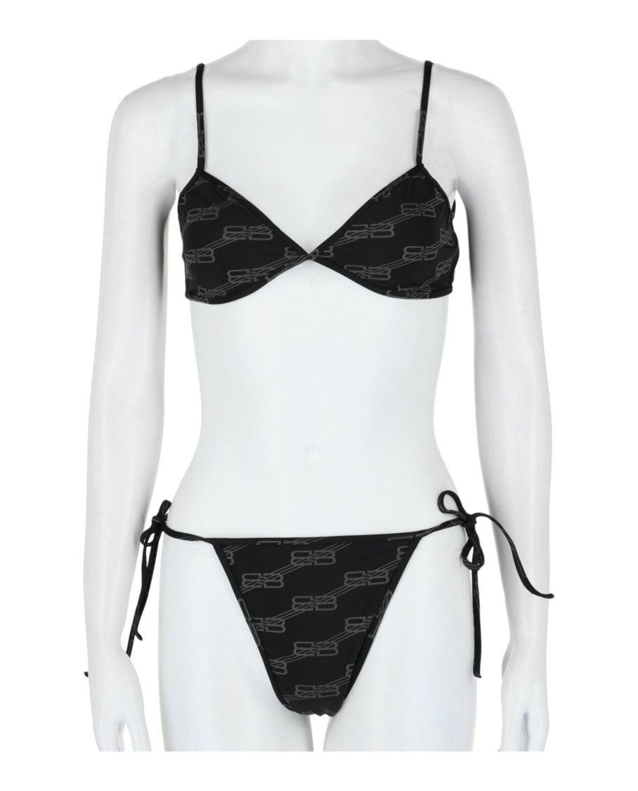 Balenciaga Bb Monogram Bikini Set
