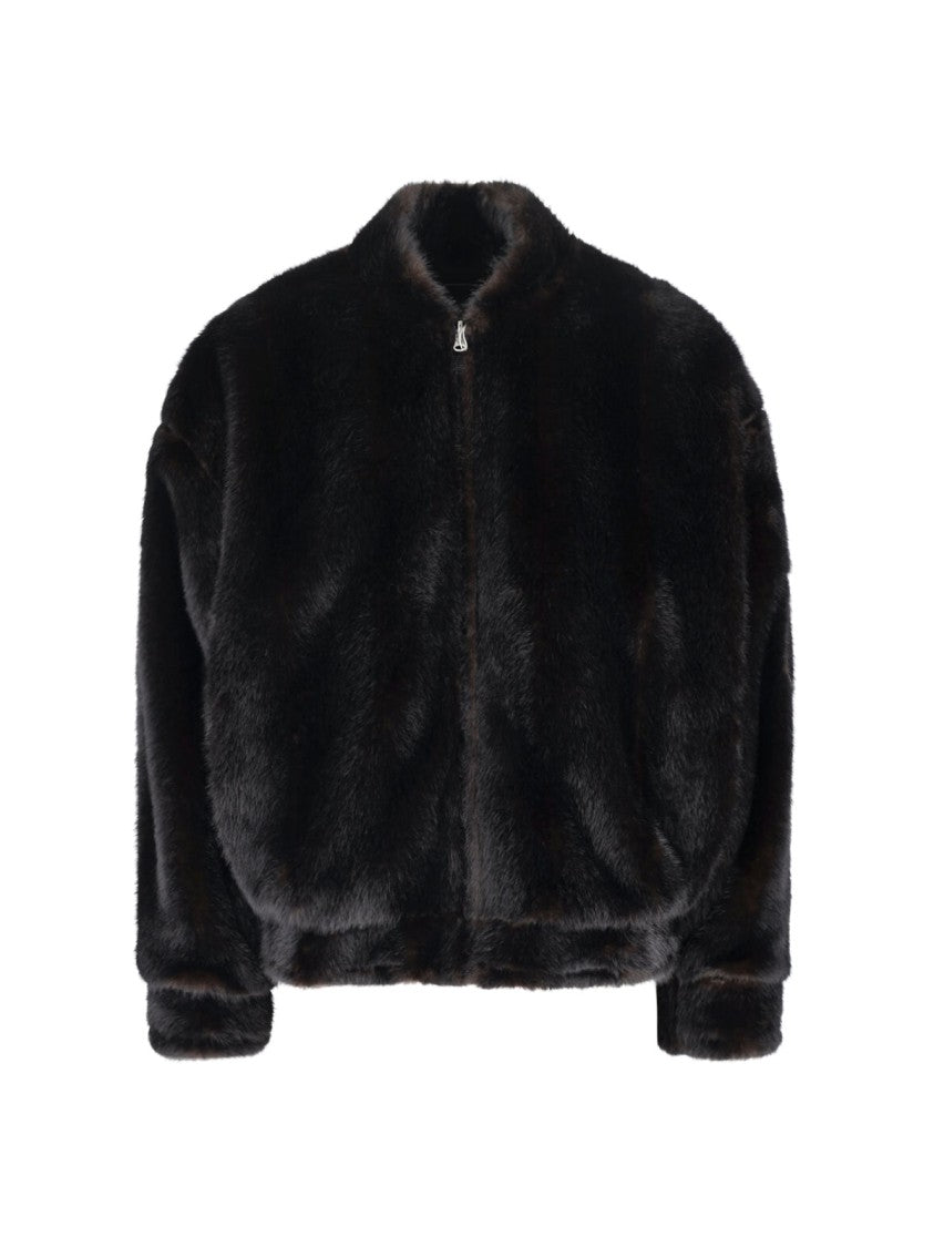 Mm6 By Maison Margiela Minimalist Black Jacket With Clean Silhouette