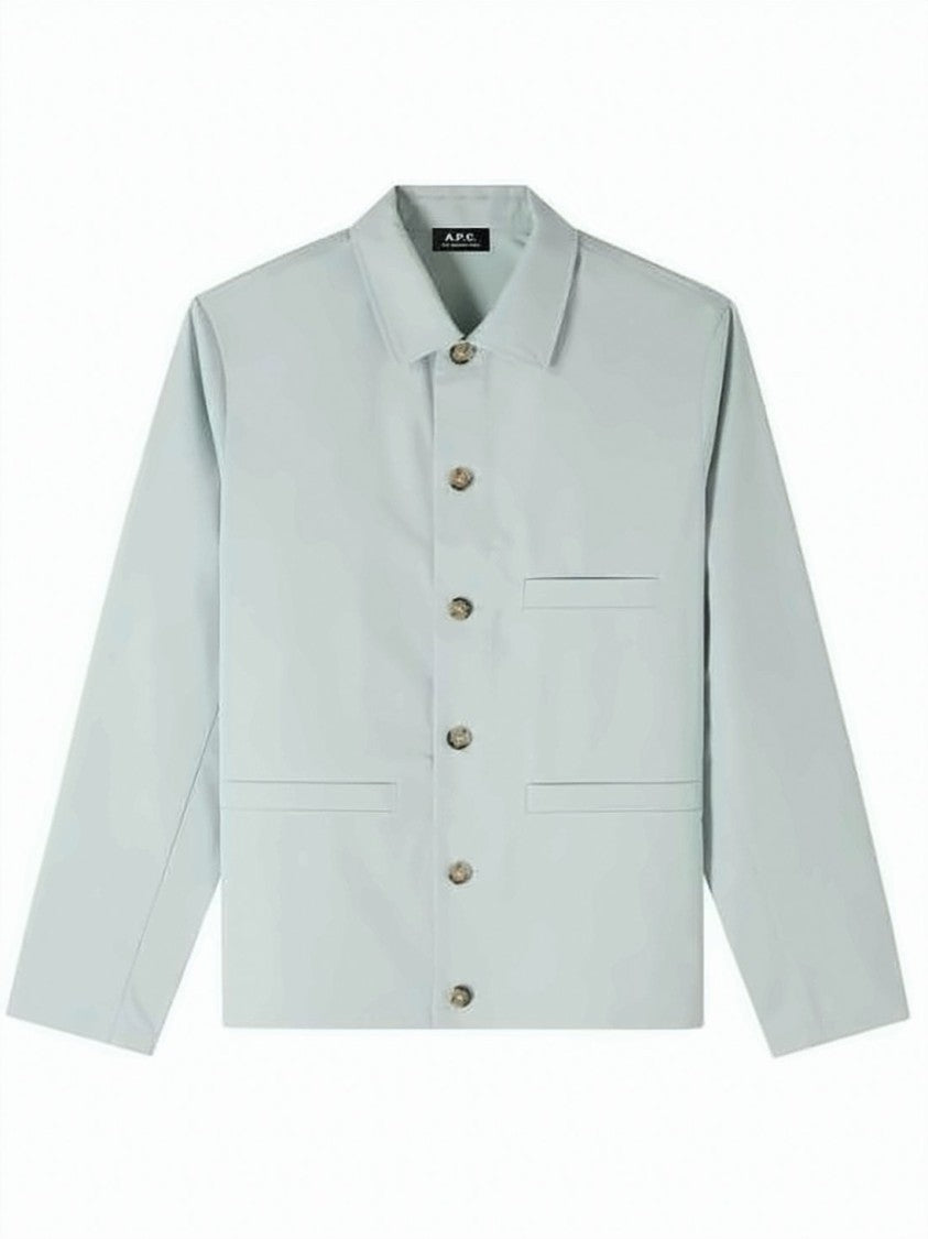 A.P.C. Button-Up Jacket With Classic Collar