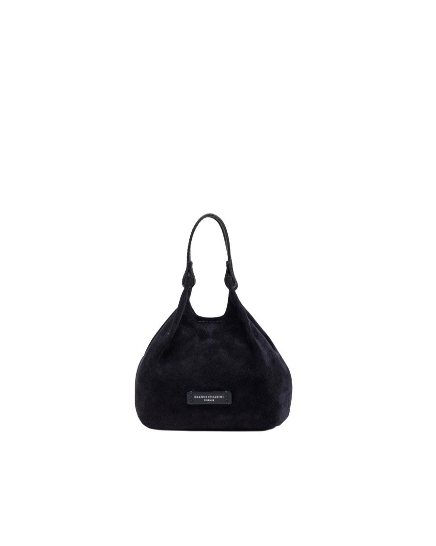 Gianni Chiarini Notturno Dua Suede Crossbody Bag