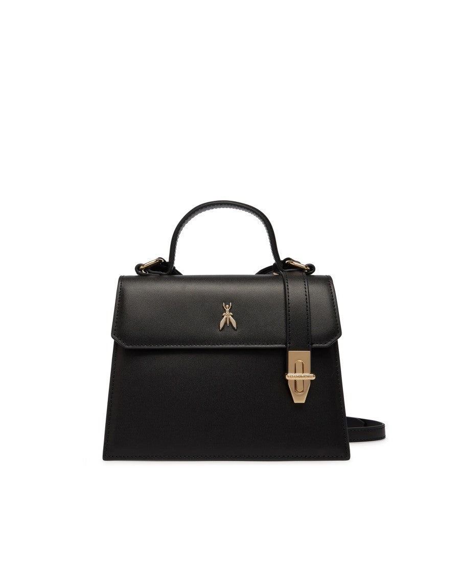 Patrizia Pepe Black Top Handle Bag