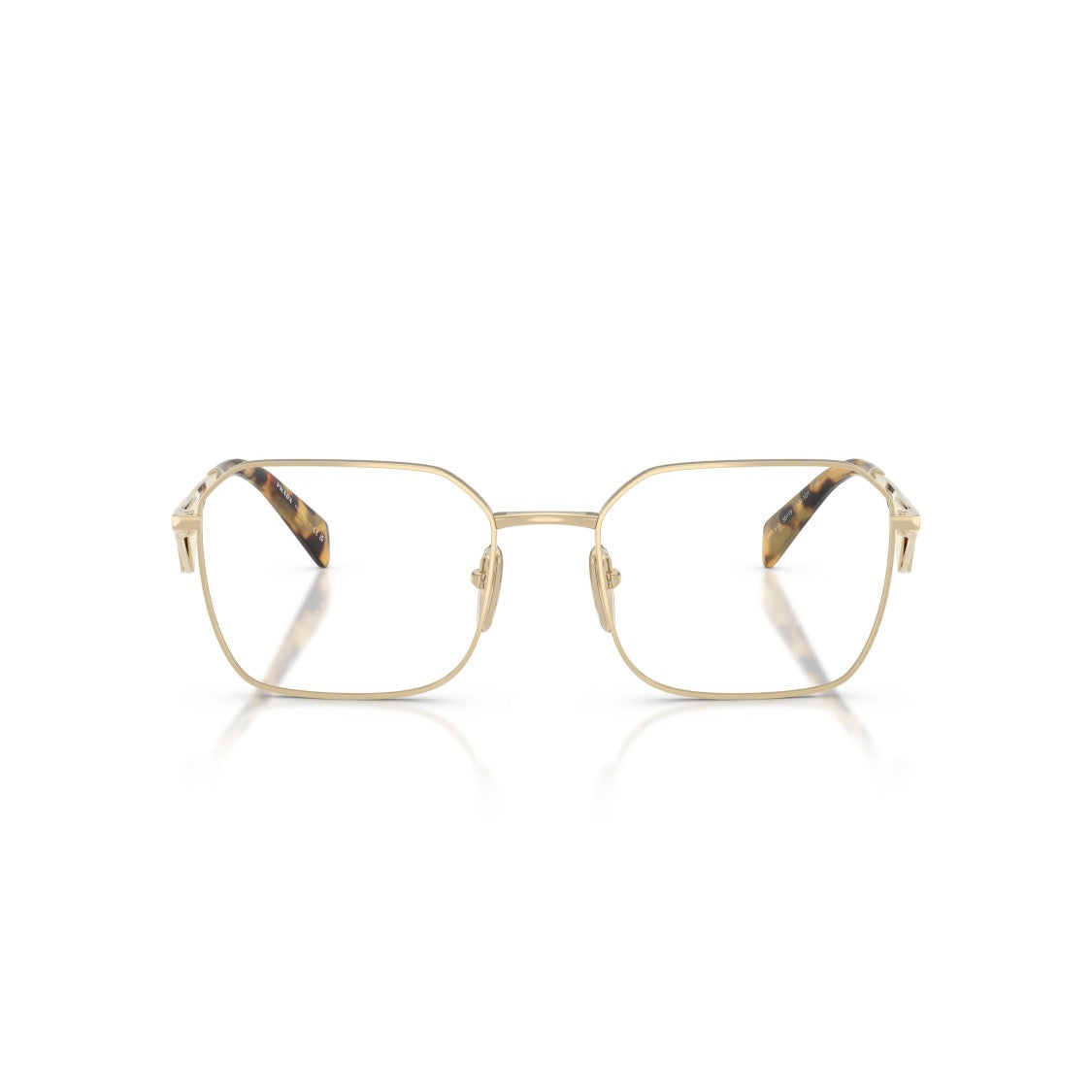 Prada 0Pr A51v Square Metal Frame Sunglasses