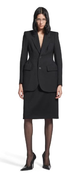Balenciaga Tailored Black Jacket