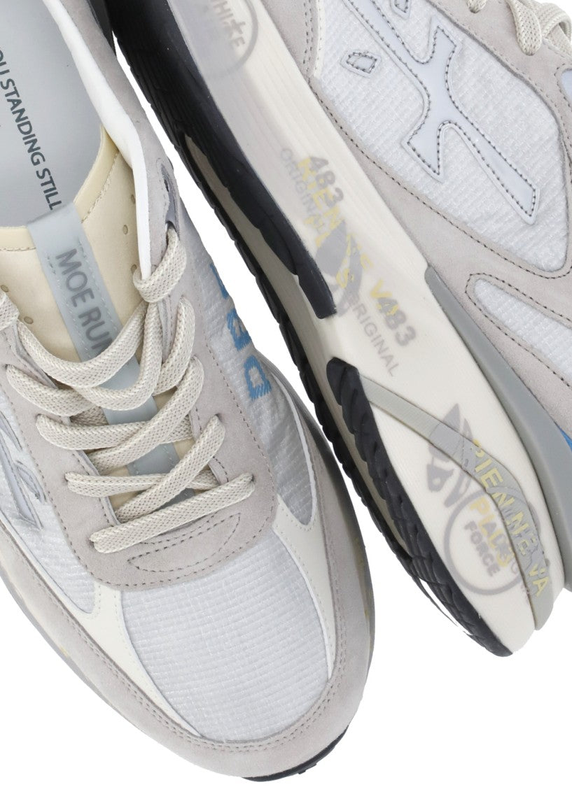 Prmt Grey Moerun 8079 Suede Sneakers