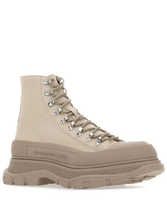 Alexander Mcqueen High-Top Sneaker Boot With Sole