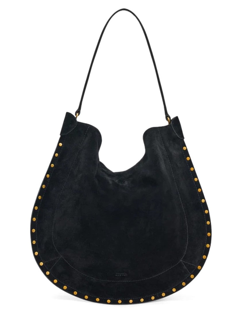 Isabel Marant Hobo Bag Oskan In Smooth Calf Suede Leather