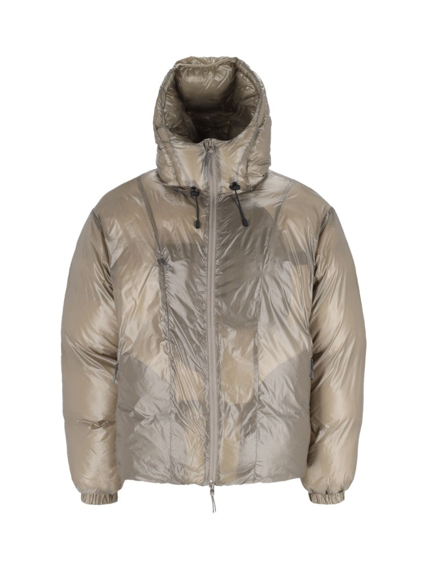 Roa Taupe Comfortemp Ecodown Hooded Jacket