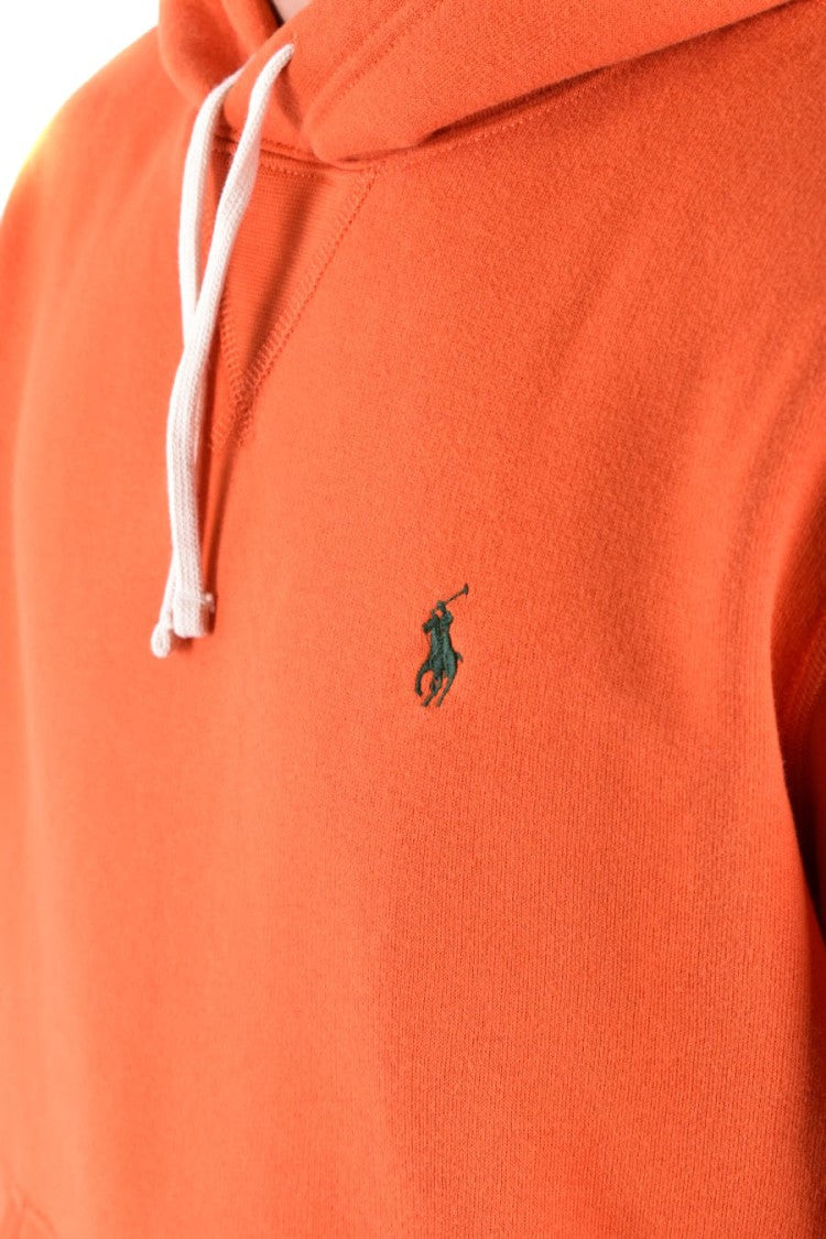 Polo Ralph Lauren Orange Hoodie With Classic Hood