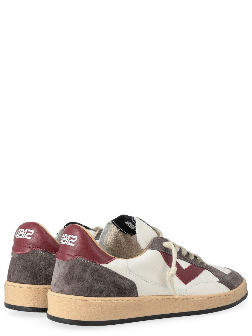 4B12 Low-Top Sneakers With Smooth