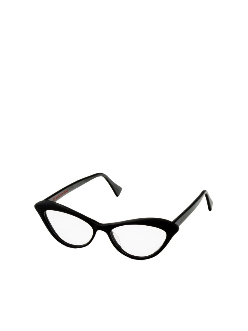 Moli@Limo Black Cat-Eye Optical Frames With Refined Design