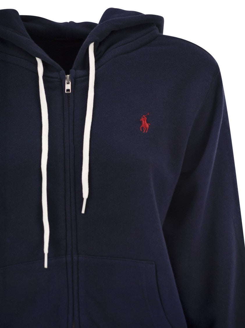 Polo Ralph Lauren Hooded Zip-Up Sweatshirt