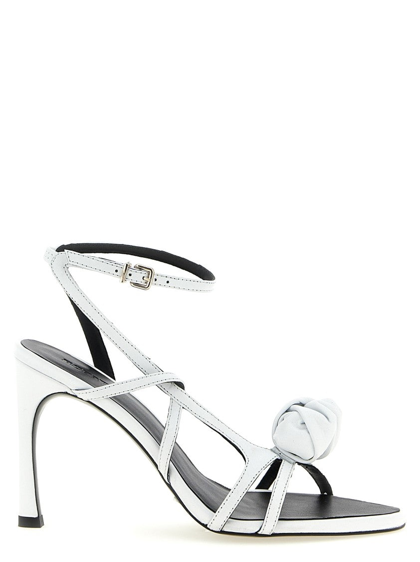 Rotate Birger Christensen 'Leather Knot' Sandals
