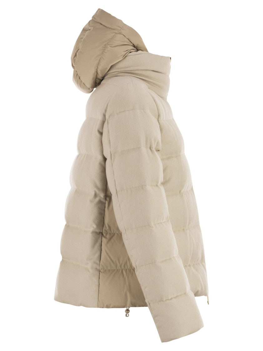 Herno Resort Silk And Cashmere Down Jacket