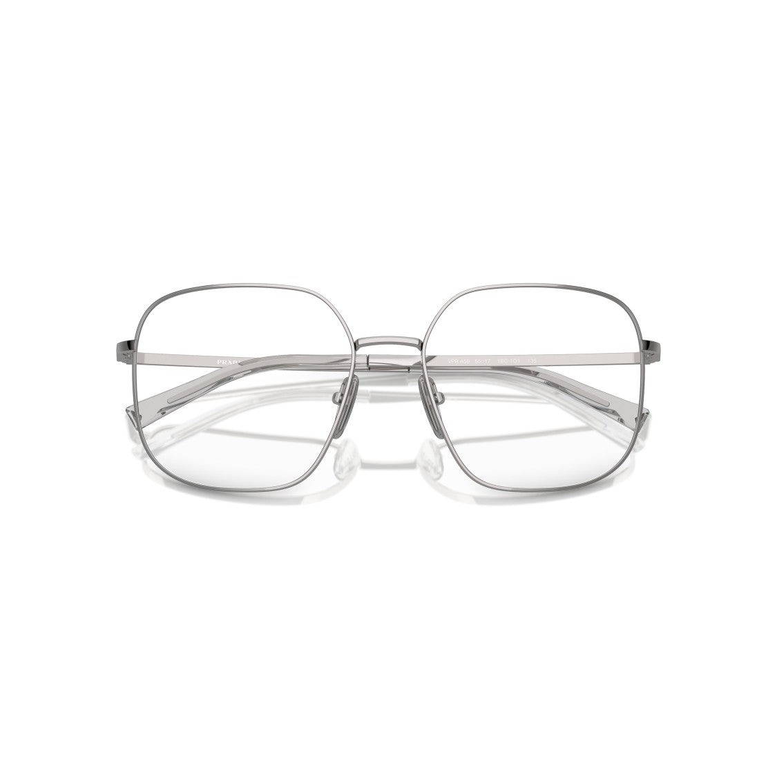 Prada 0Pr A59v Square Metal Frame Eyeglasses