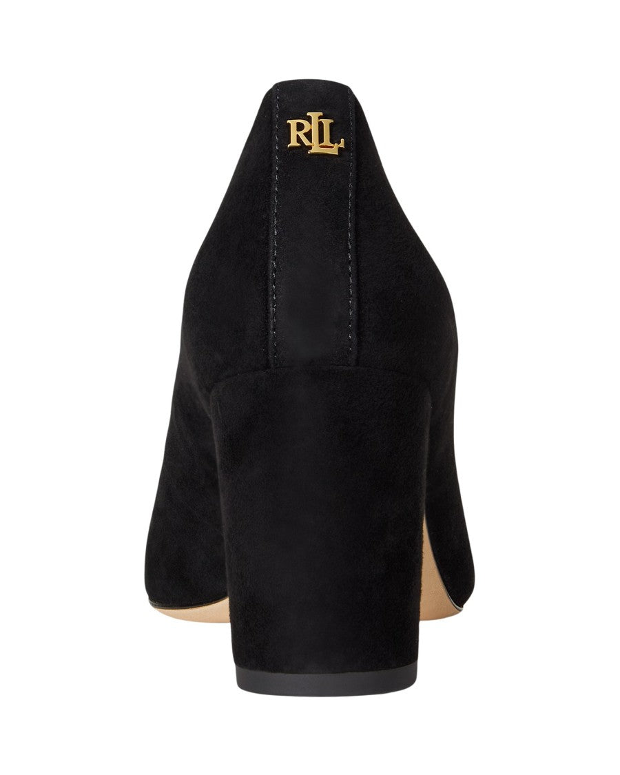 Lauren Ralph Lauren Refined Closed-Toe Pumps With Sturdy Block Heel