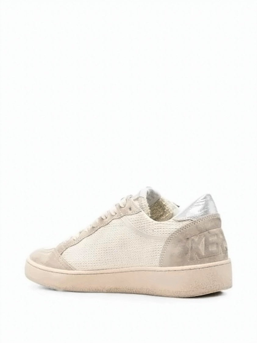 Golden Goose Low-Top Sneakers With Suede And Mesh Upper