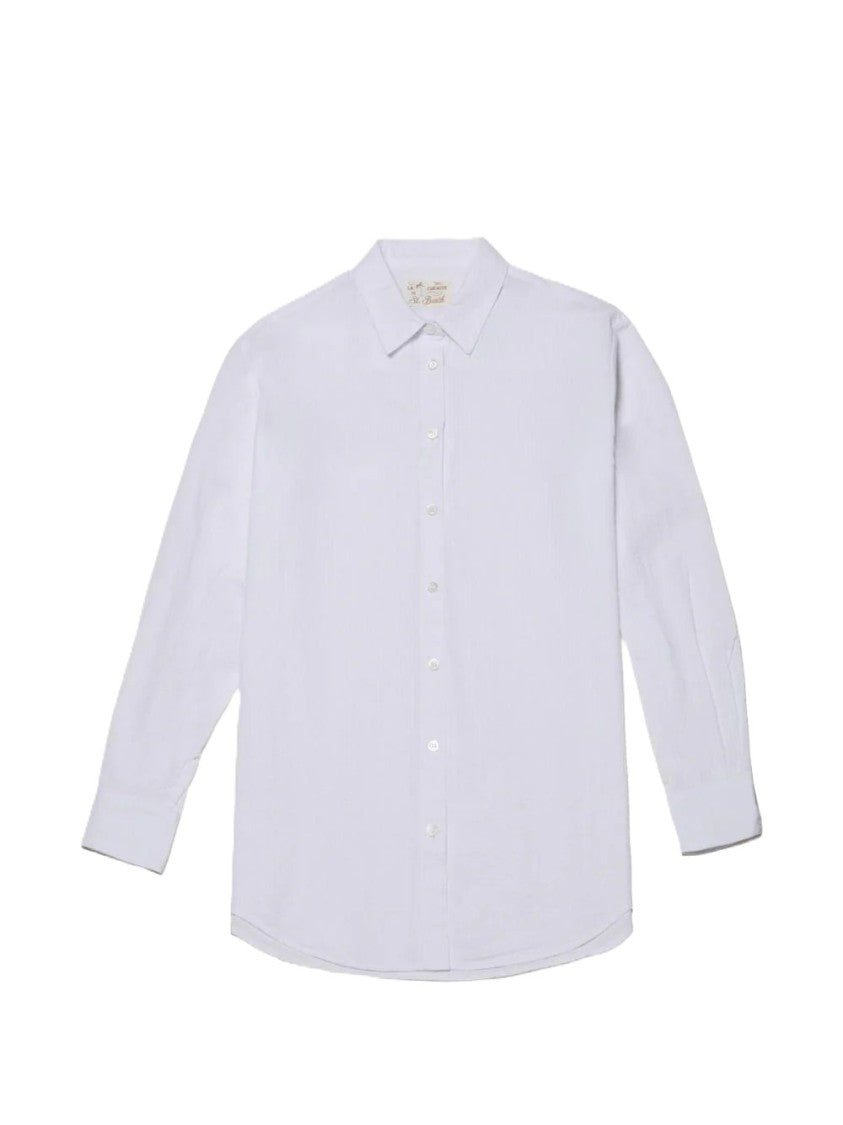 Mc2 Saint Barth Classic Long-Sleeve Button-Up Shirt