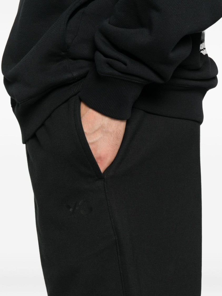Y-3 Relaxed Fit Black Trousers With Elasticated Waistband