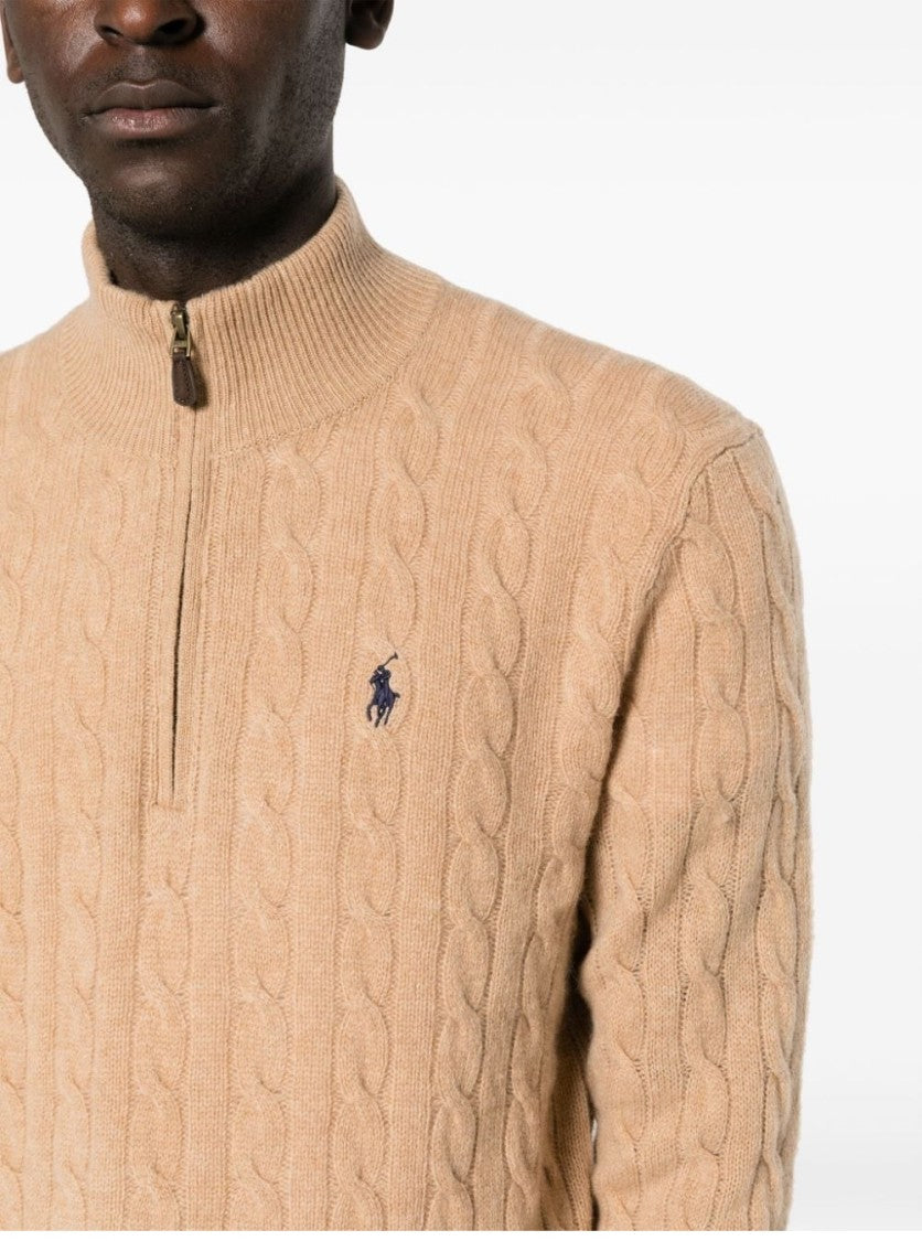 Polo Ralph Lauren Cable-Knit Half-Zip Pullover