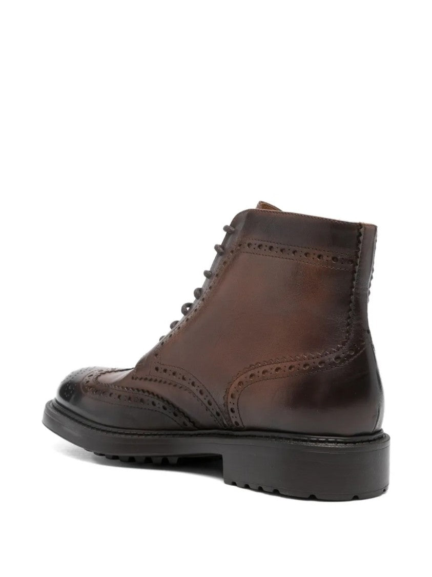 Doucal's Classic Brogue Ankle Boot