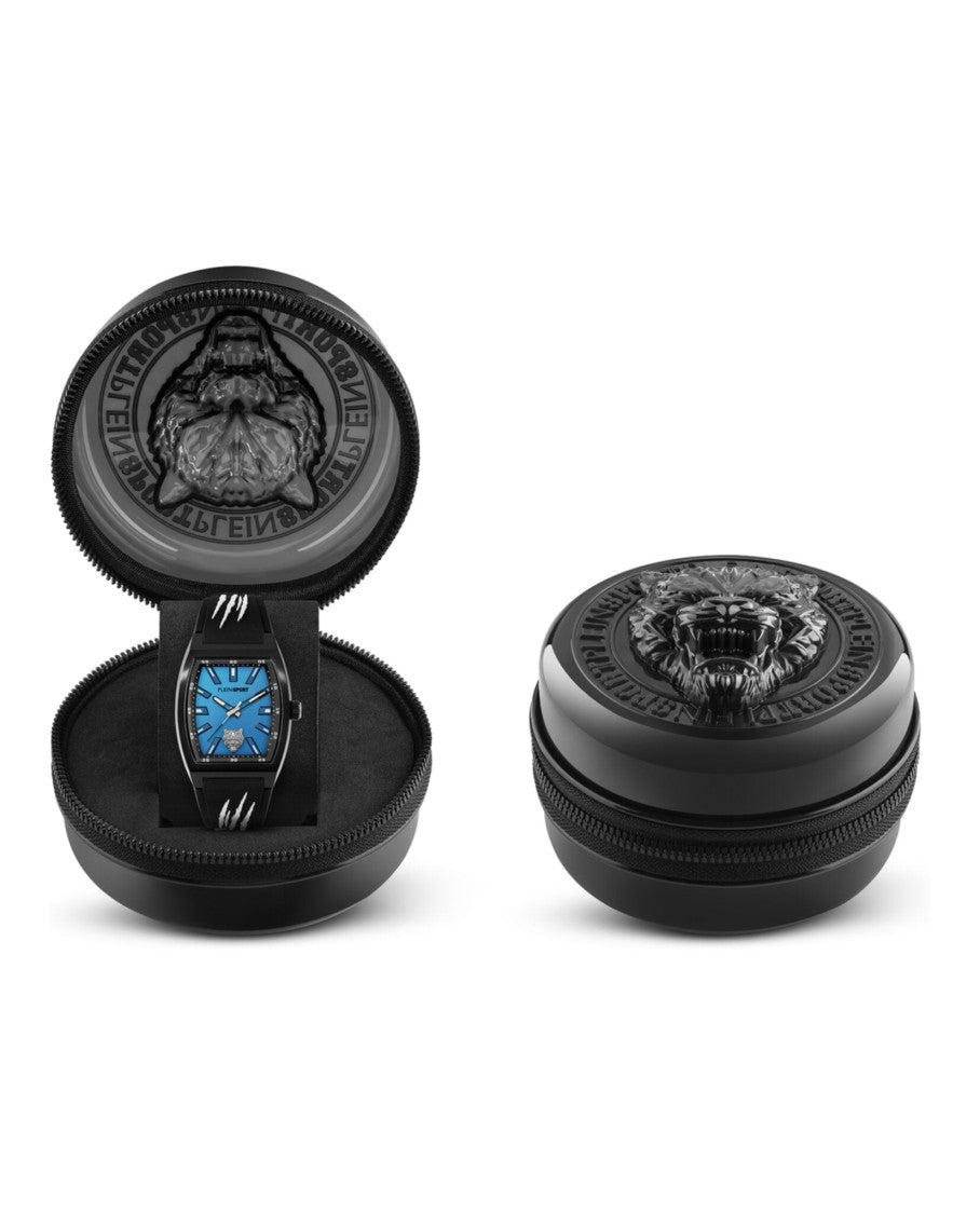 Plein Sport Quartz Movement Watch With Blue Sunray Dial