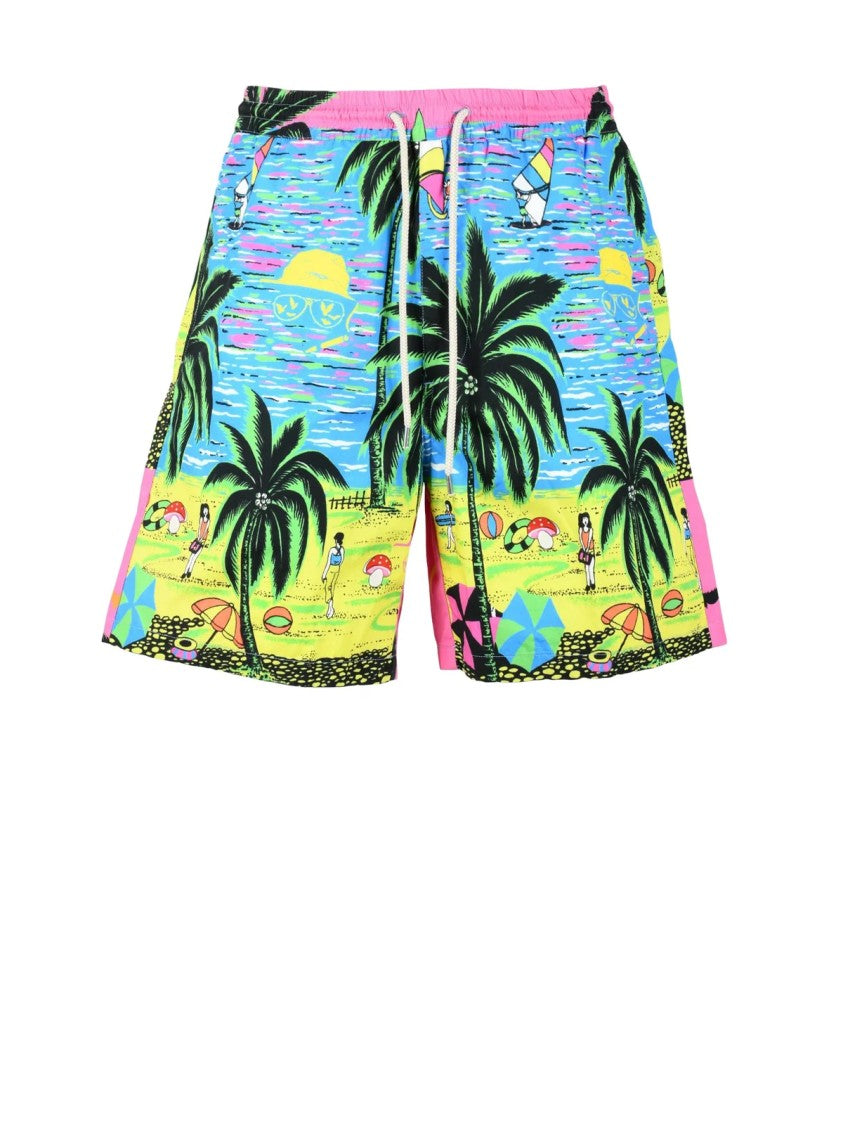 Department 5 Multicolor Cotton Bermuda Shorts