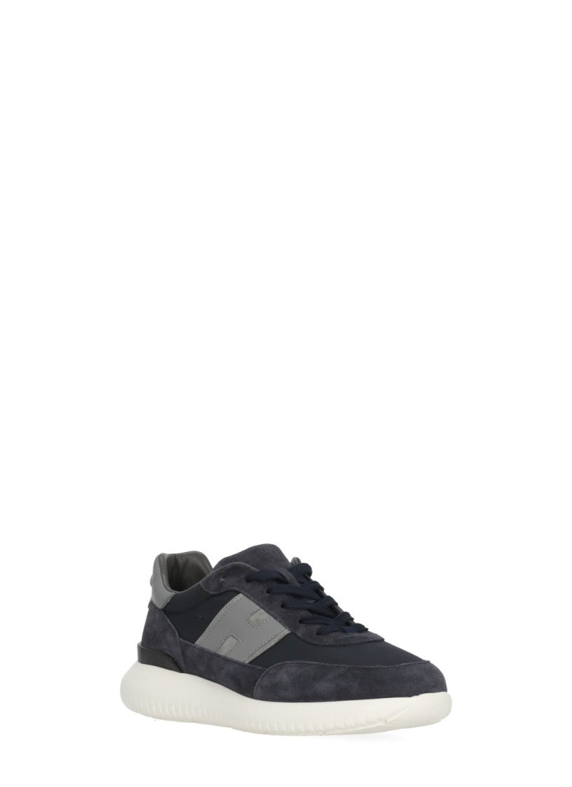 Hogan Blue H709 Tech Fabric Sneakers