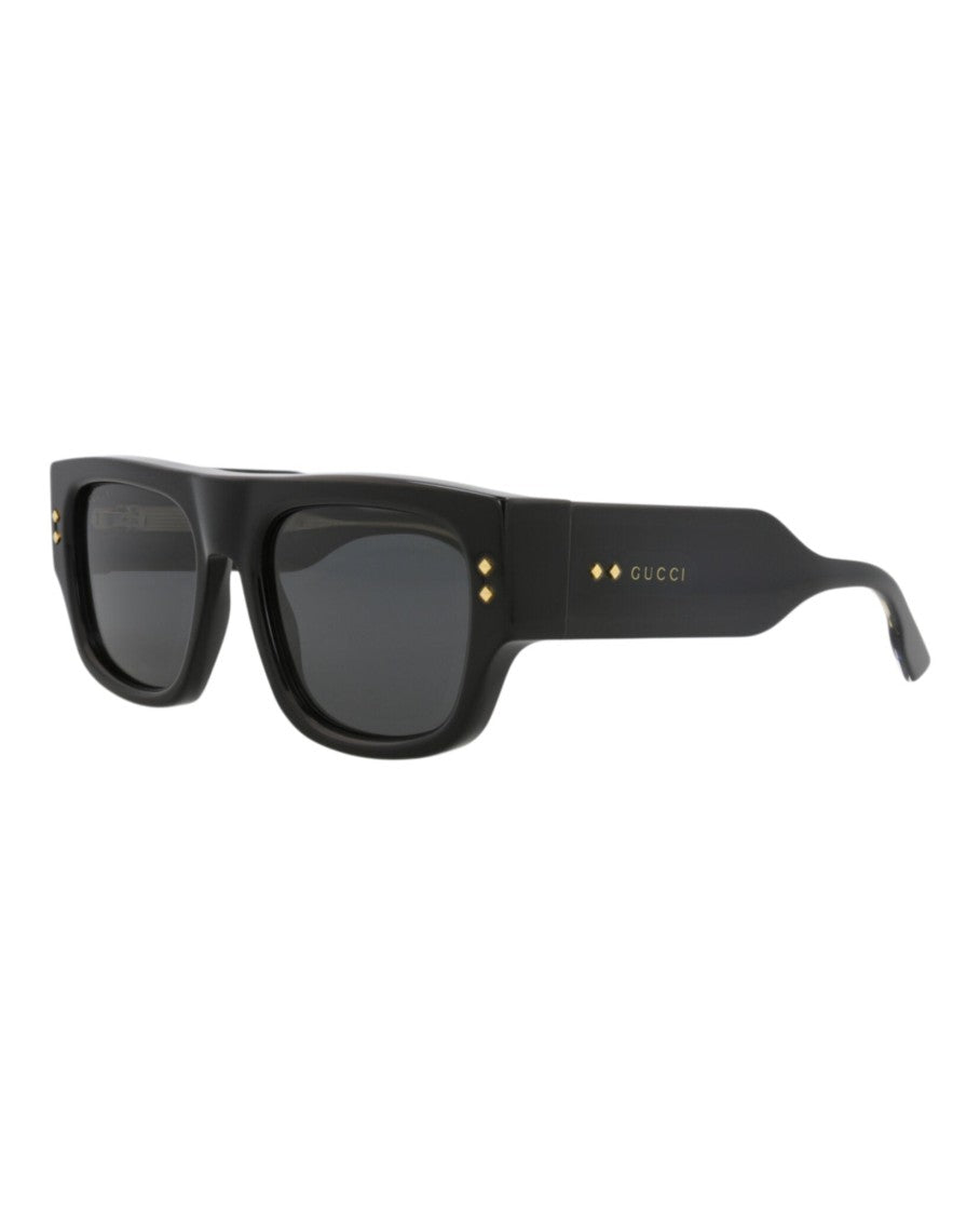 Gucci Square-Frame Recycled Acetate Sunglasses