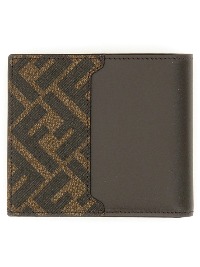 Fendi Bifold Wallet With Iconic Logo